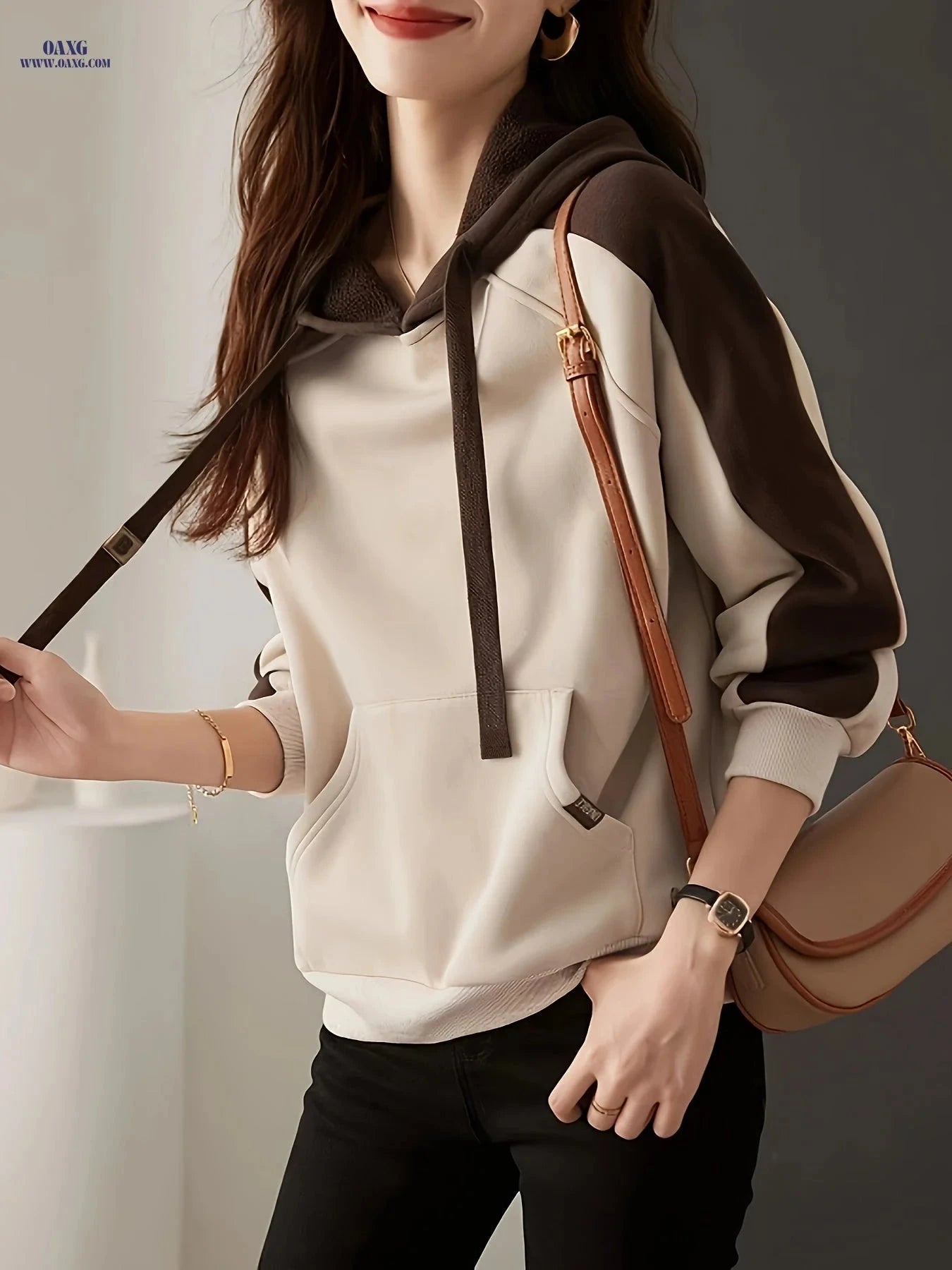 OAXG Autumn/Winter Hooded Sweatshirt - Warm and Comfortable   OAXG 