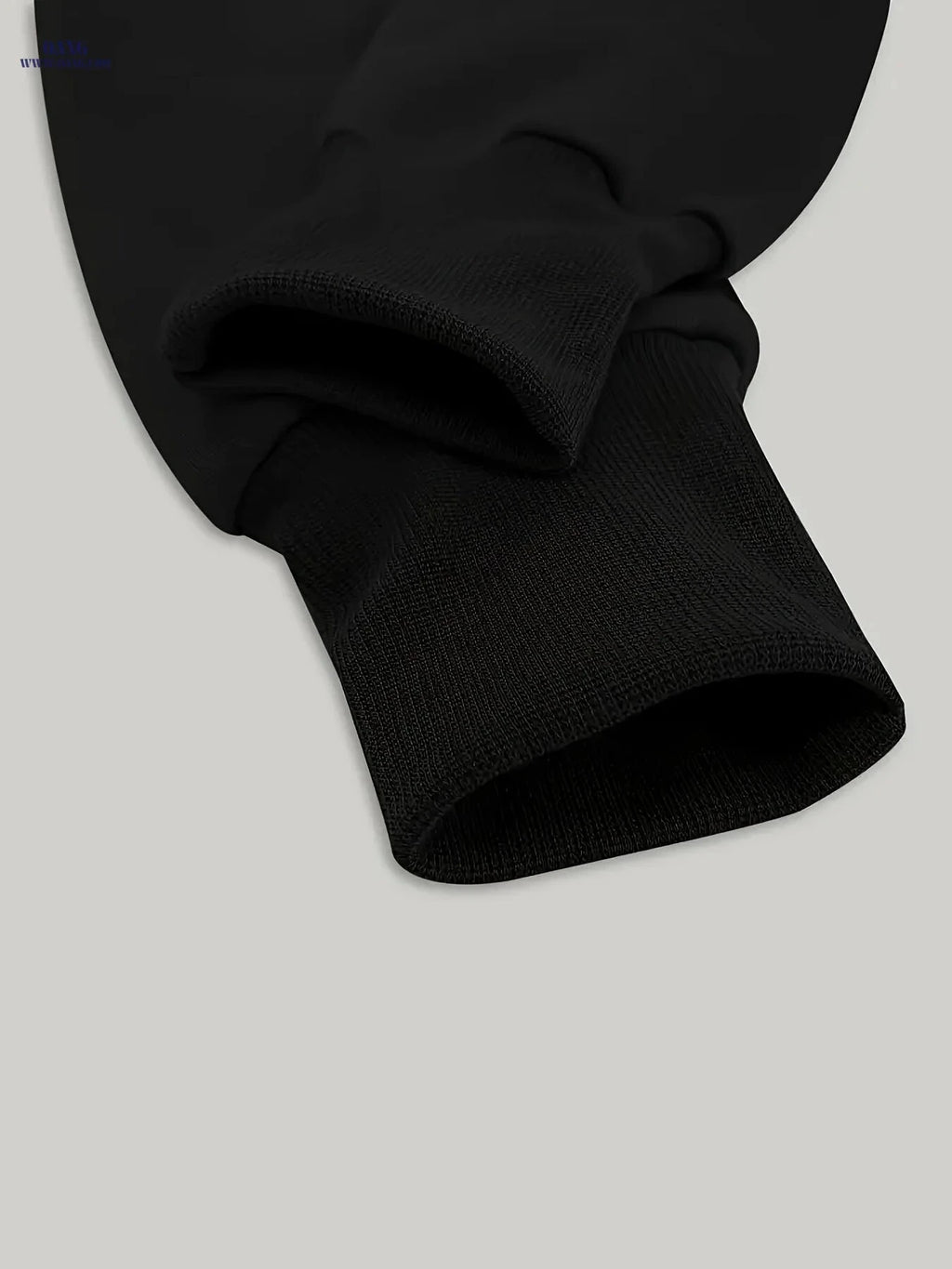 OAXG Black Hooded Cardigan Sweatshirt - Stylish Short Design & Zipper   OAXG 
