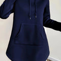 OAXG Elegant Solid Color Hoodie - Stylish Sweatshirt for Spring/Summer   OAXG 