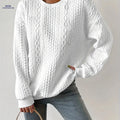 OAXG Women's Casual Pullover Sweatshirt - Loose Fit with Raglan Sleeves   OAXG 