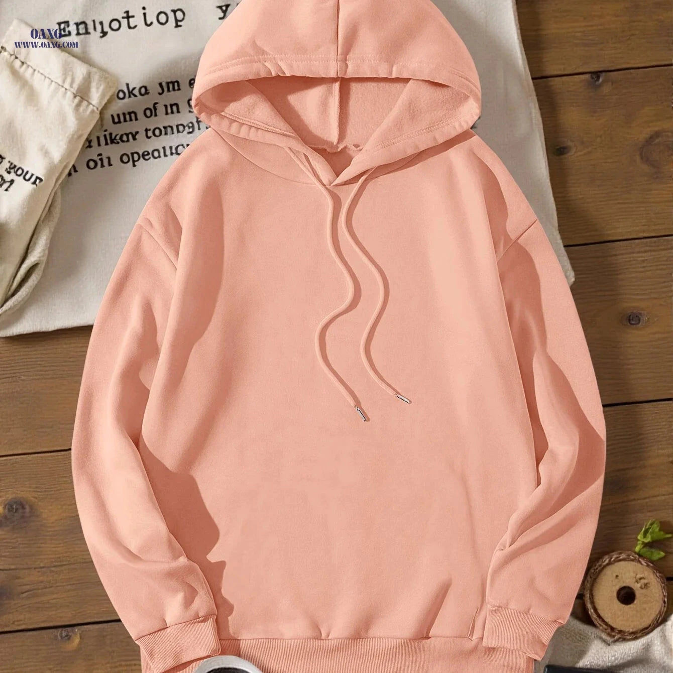 OAXG Women's Hooded Sweatshirt - Casual Comfort for All Seasons   OAXG 