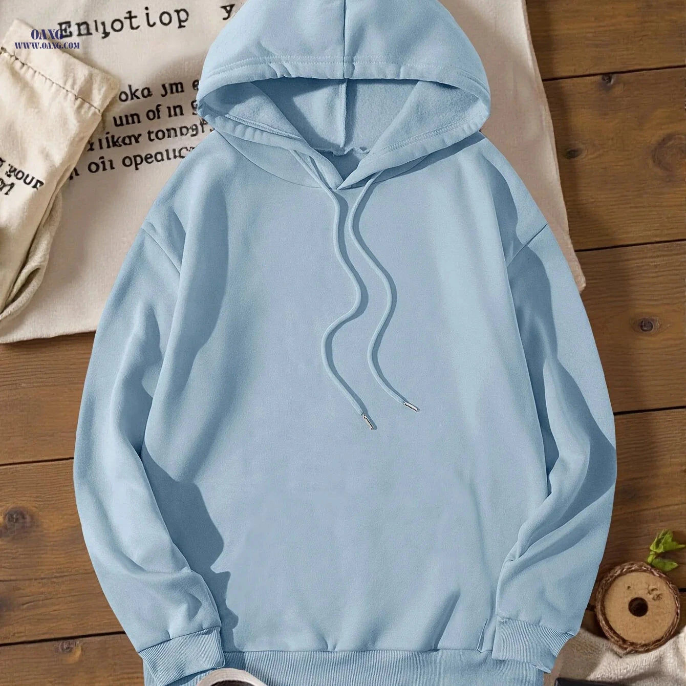 OAXG Women's Hooded Sweatshirt - Casual Comfort for All Seasons   OAXG 