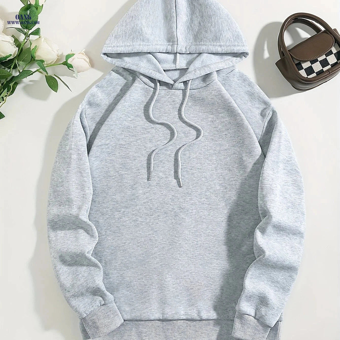 OAXG Women's Hooded Sweatshirt - Casual Comfort for All Seasons   OAXG 
