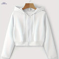 OAXG Women's Hooded Zip-Up Sweatshirt - Casual Fall Fashion Top   OAXG 