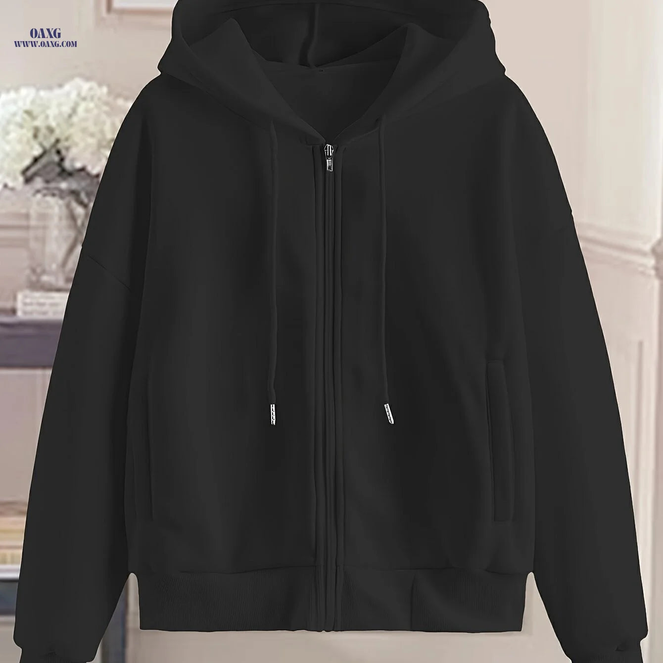 Women's Fashion Zip-Up Hoodie   OAXG 