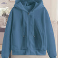 Women's Fashion Zip-Up Hoodie   OAXG 