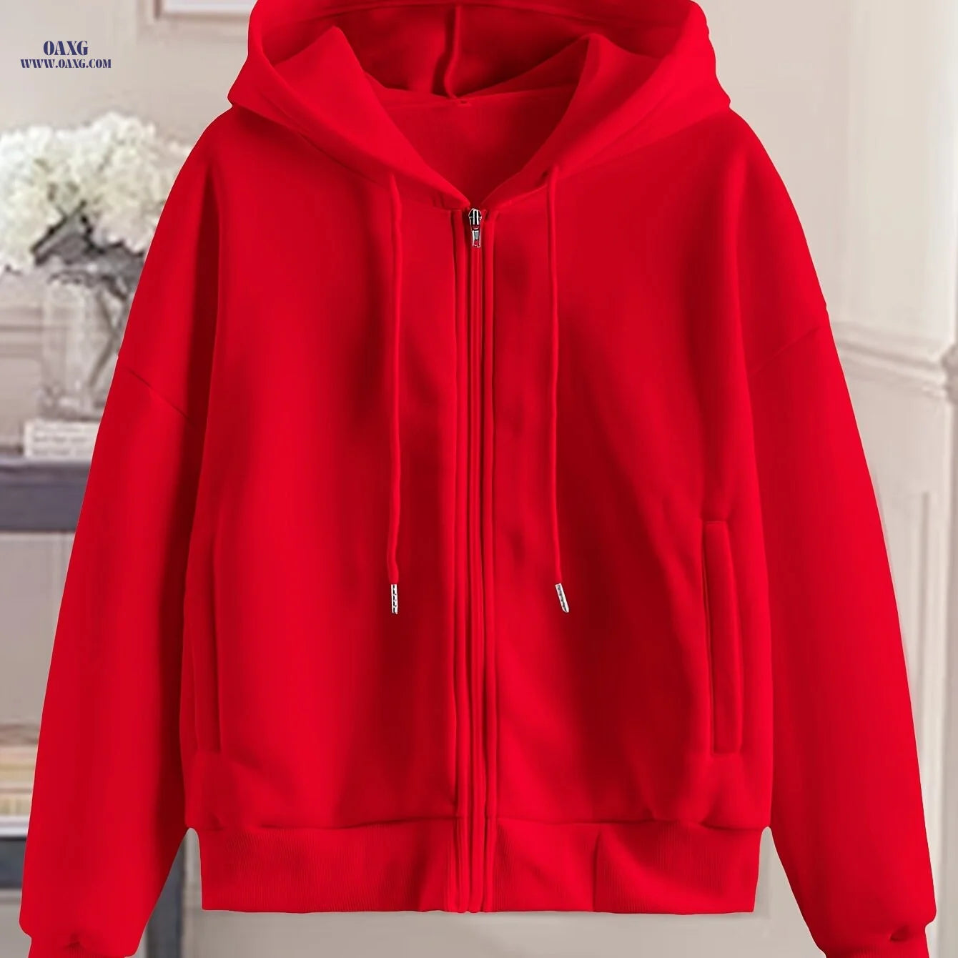 Women's Fashion Zip-Up Hoodie   OAXG 