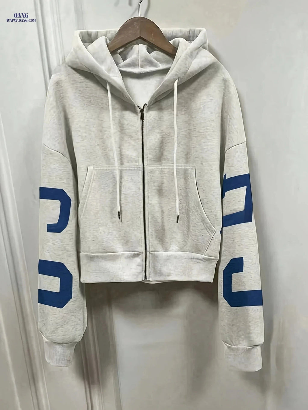 OAXG Y2K Fashion Hoodie Sweatshirt - Casual Loose Fit, Hooded   OAXG 