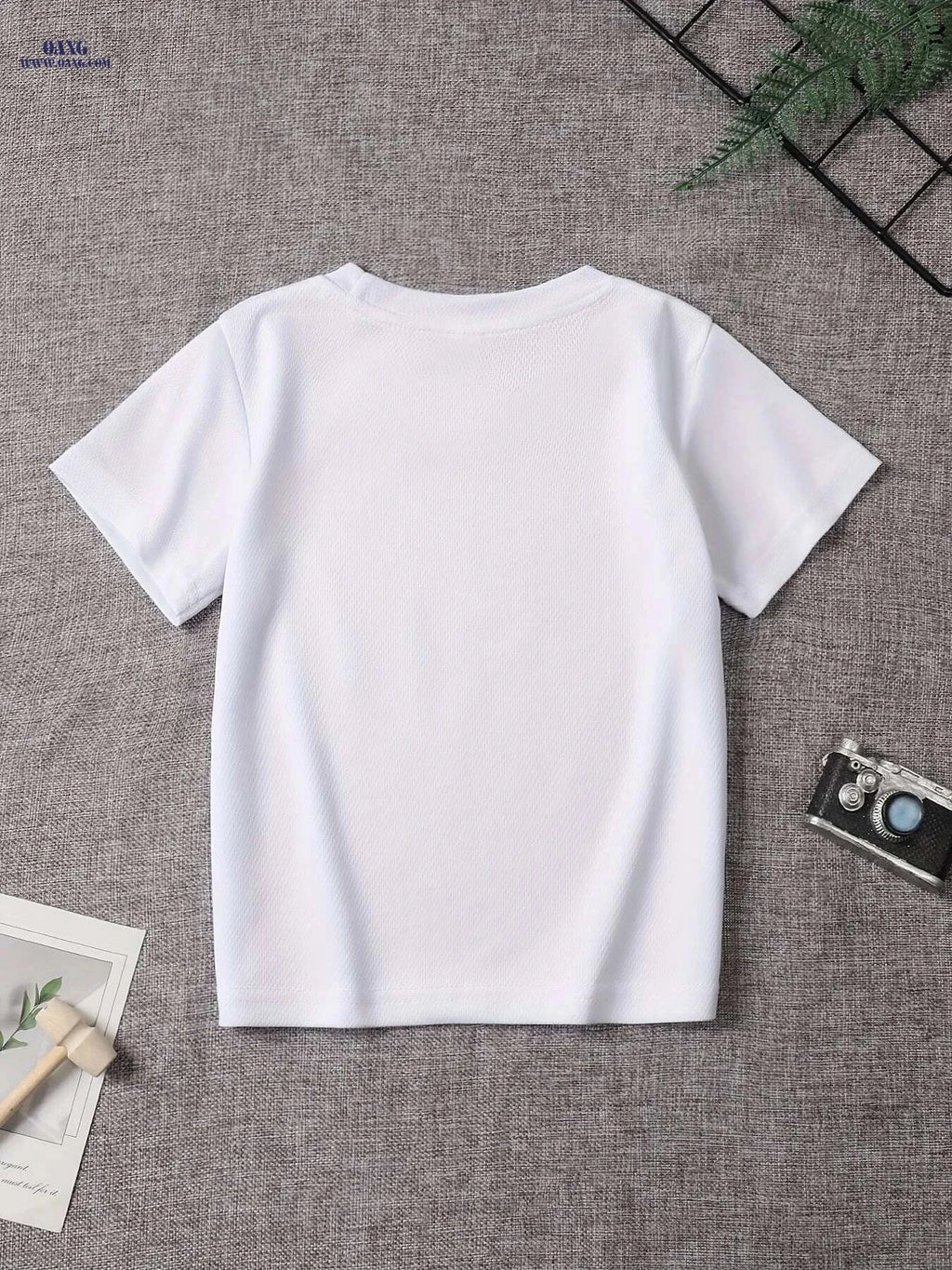 Paris Eiffel Tower Graphic Tee for Men - Casual Round Neck Style   OAXG White / S