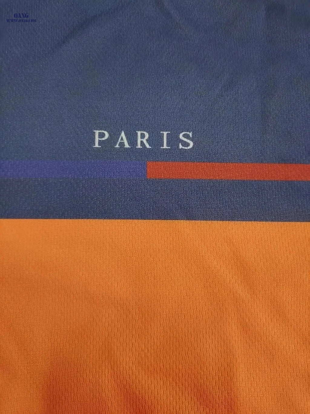 Paris-Inspired Men's Color Block T-Shirt - Casual Summer Style   OAXG 