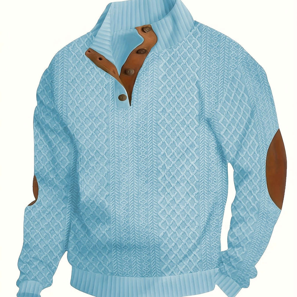 Pearson’s Casual Button-Down Shirt - Men’s Long Sleeve, All-Season Top   OAXG 