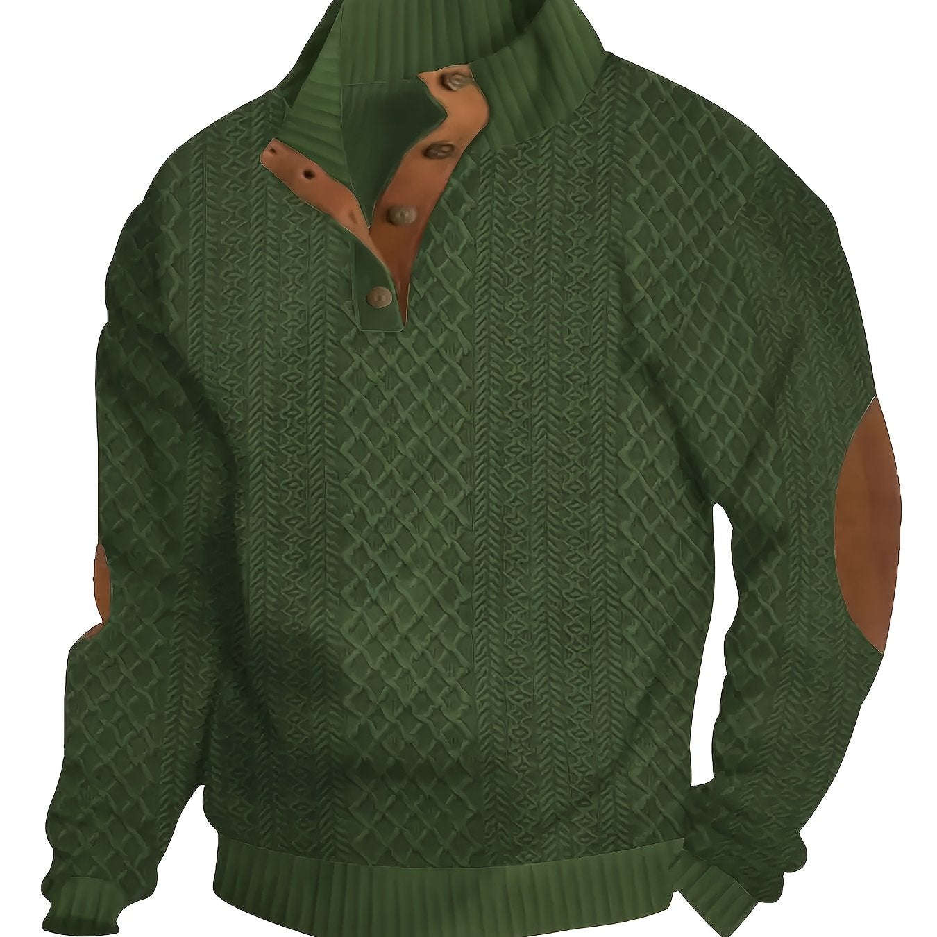 Pearson’s Casual Button-Down Shirt - Men’s Long Sleeve, All-Season Top   OAXG 