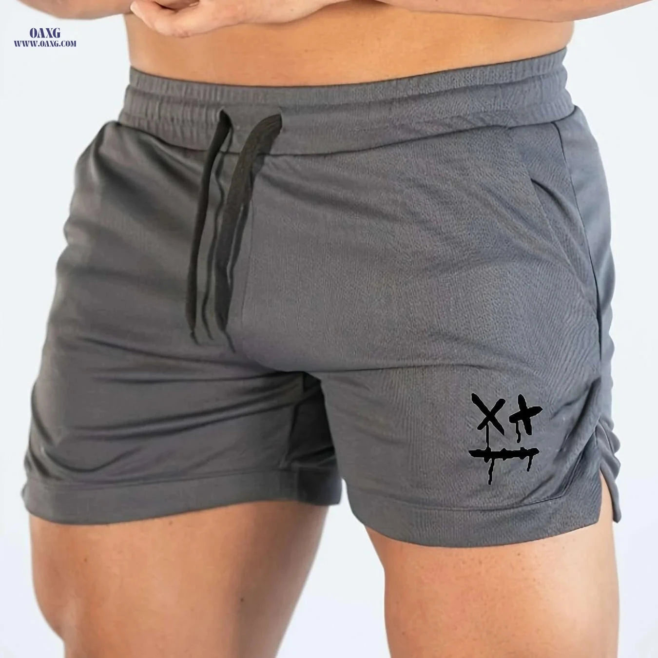 Quick-Dry Athletic Shorts - Breathable Men's Summer Gym and Running   OAXG 