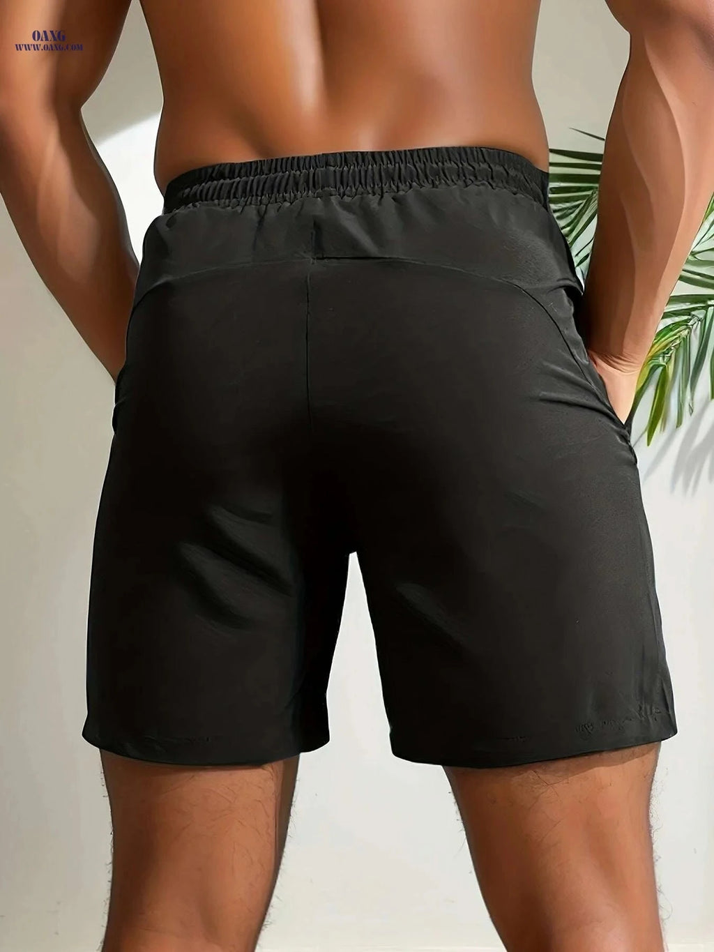 Quick-Drying Men's Track Shorts - Athletic Style for Summer Workouts   OAXG 