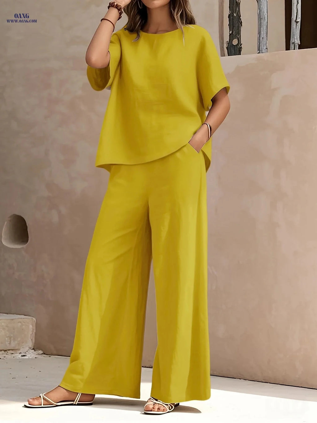 RANLEGE Women's Casual Suit - 100% Polyester, All-Season Wear   OAXG 