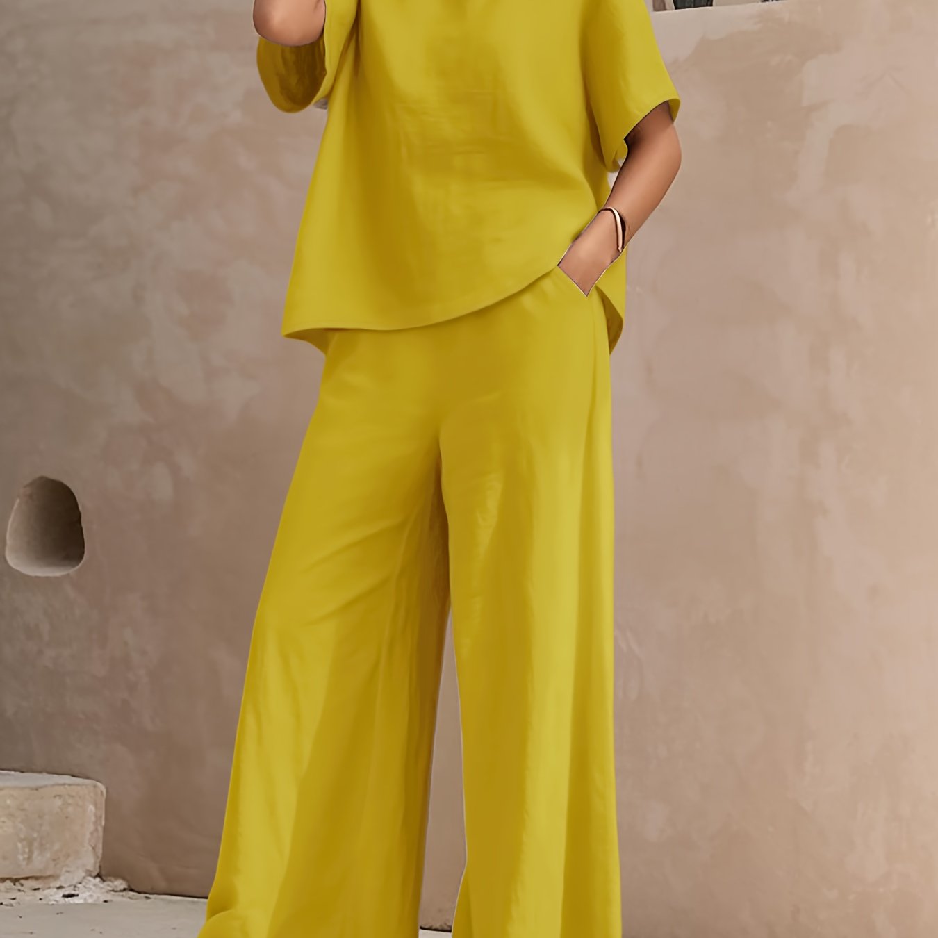 RANLEGE Women's Casual Suit - 100% Polyester, All-Season Wear   OAXG Green / S
