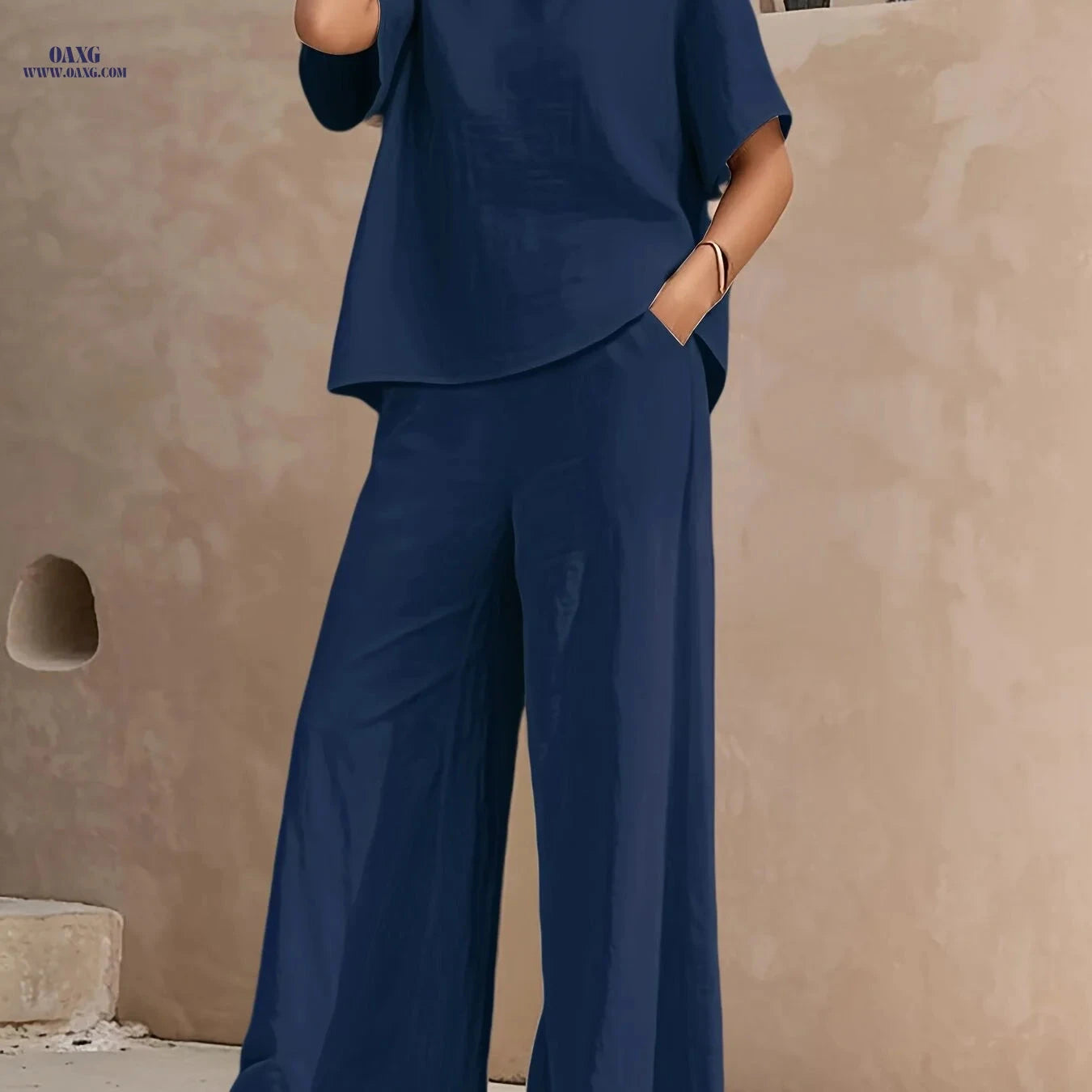 RANLEGE Women's Casual Suit - 100% Polyester, All-Season Wear   OAXG 