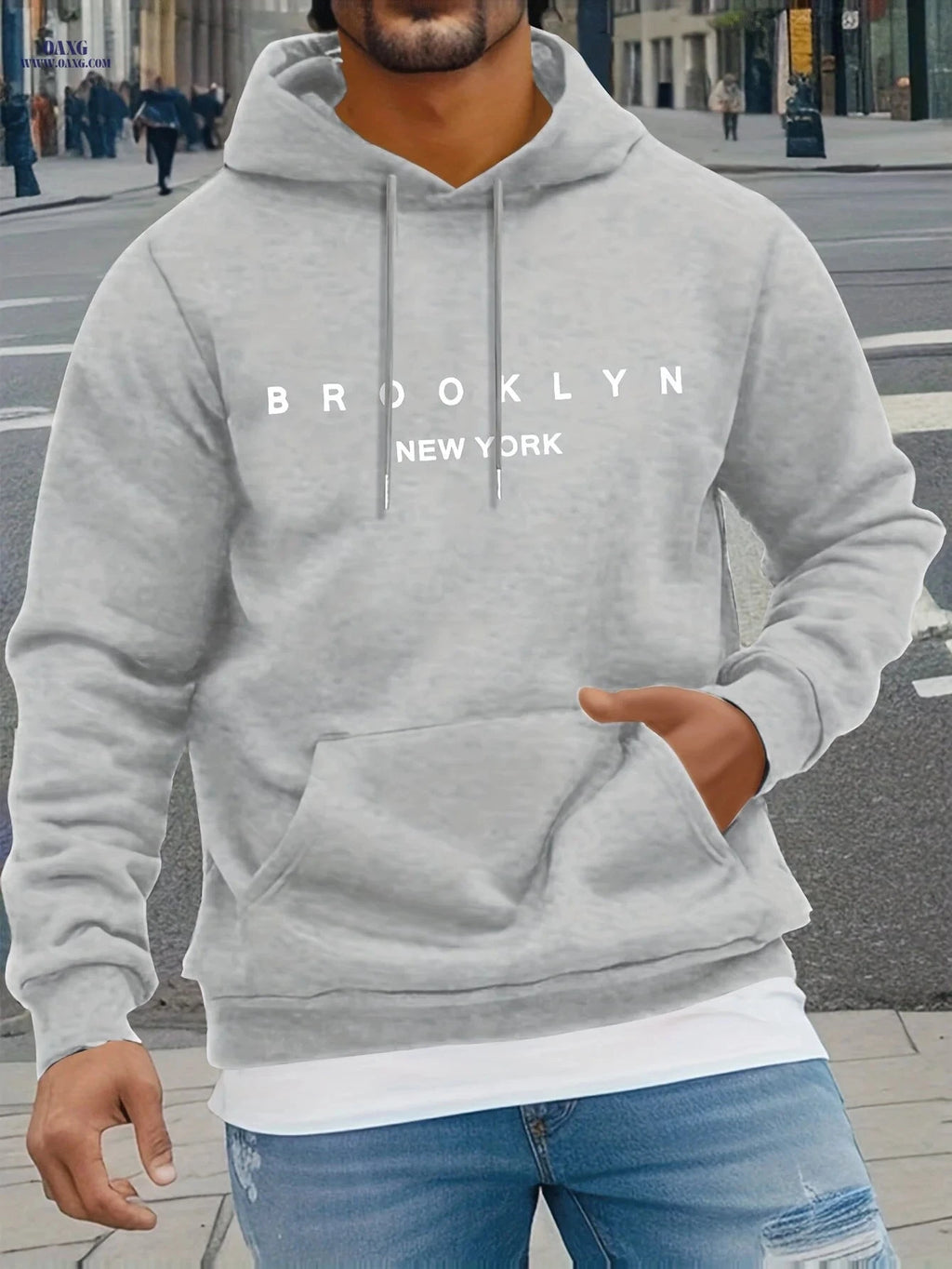 San Francisco Bay Area Men's Hoodie - Trendy Long Sleeve Sweatshirt   OAXG 