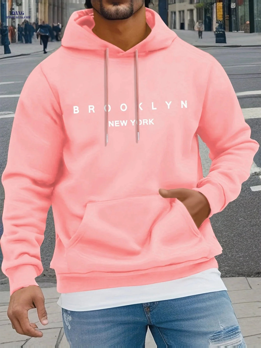 San Francisco Bay Area Men's Hoodie - Trendy Long Sleeve Sweatshirt   OAXG 