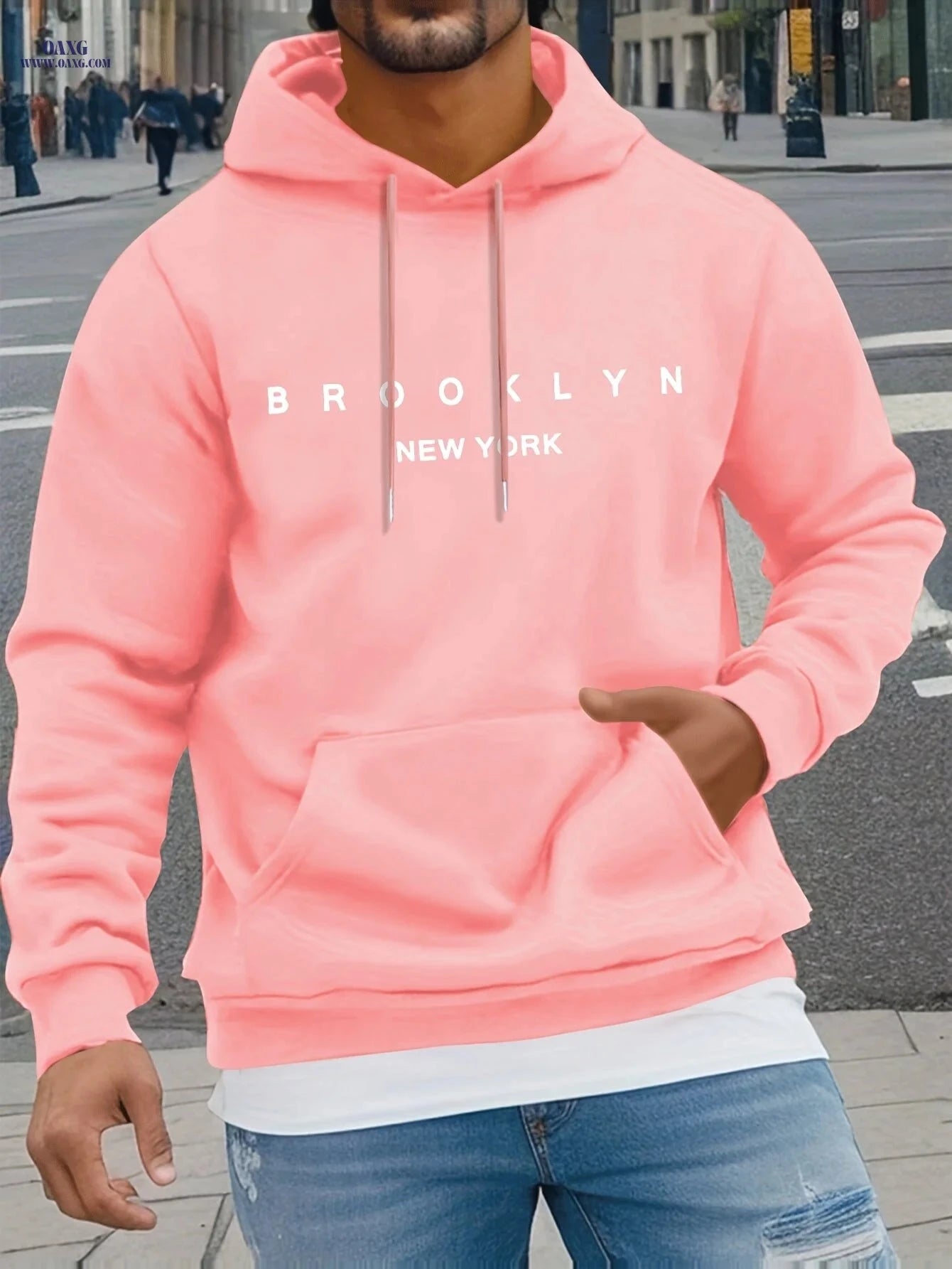 San Francisco Bay Area Men's Hoodie - Trendy Long Sleeve Sweatshirt   OAXG 