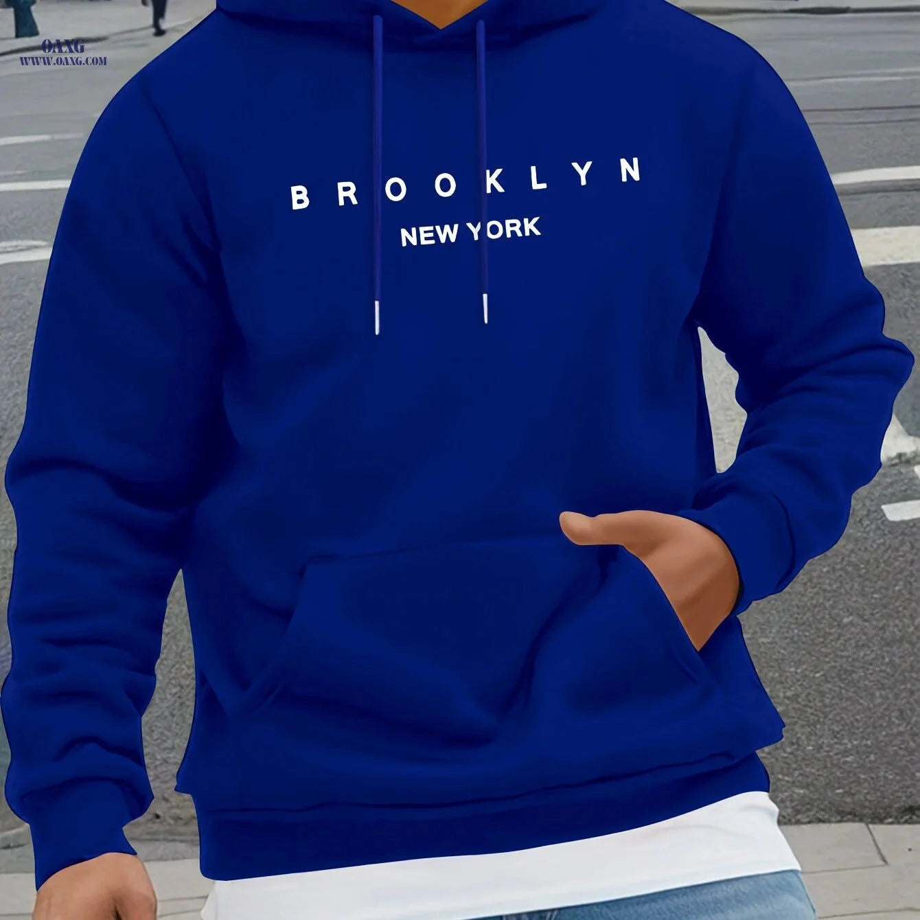San Francisco Bay Area Men's Hoodie - Trendy Long Sleeve Sweatshirt   OAXG 