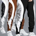 Set of 3 Fashion Slacks - Comfortable Sports Sweatpants for Every Occasion   OAXG Mixed Color / S