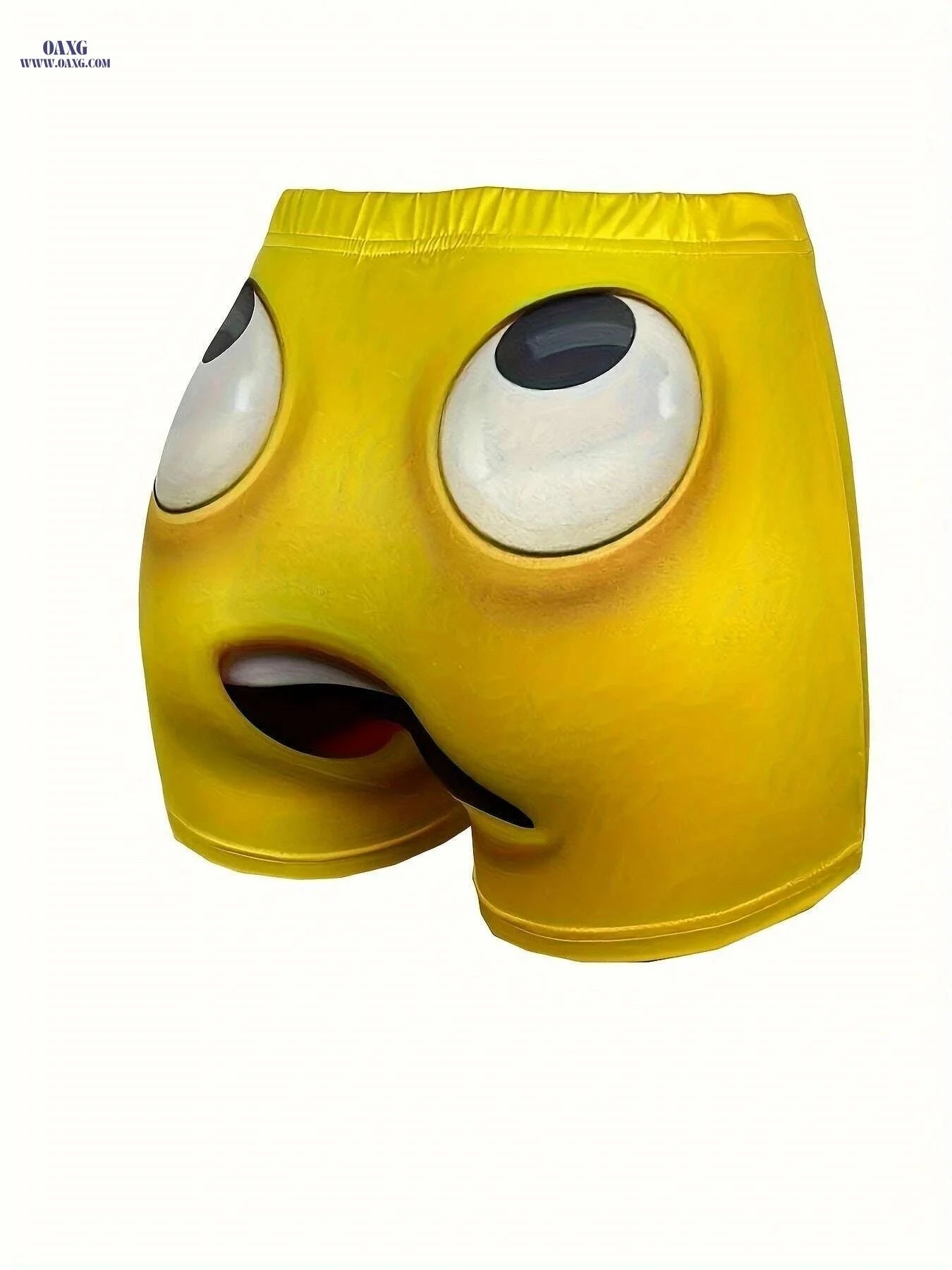 Sexy Face Print Shorts - 8-Bit Gaming Design for Casual Summer Fun   OAXG 