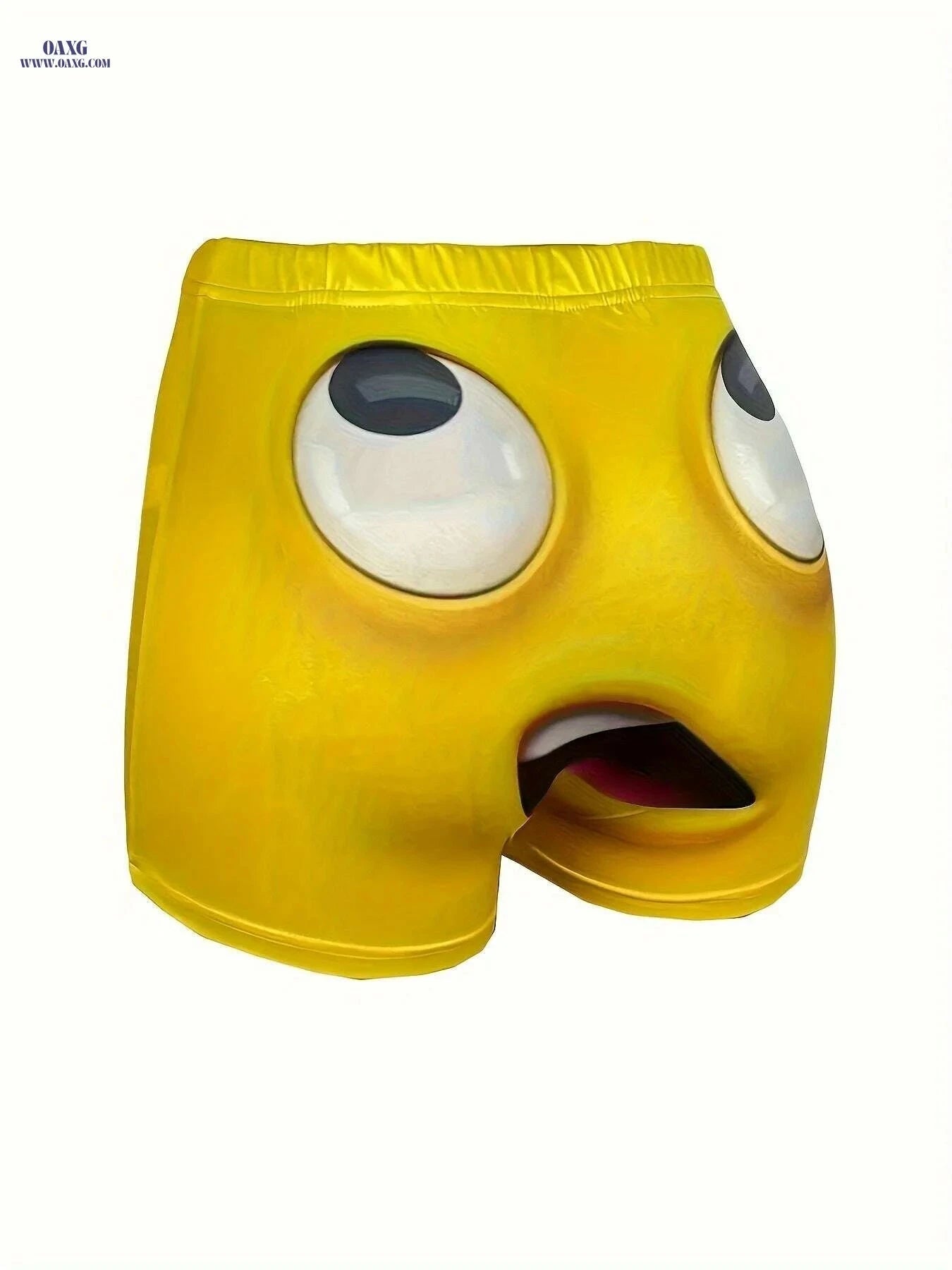 Sexy Face Print Shorts - 8-Bit Gaming Design for Casual Summer Fun   OAXG 