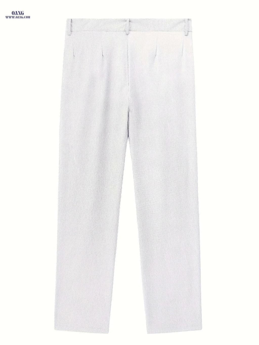 Shule Water Men's White Trousers - Classic Casual & Formal Wear   OAXG White / FR M