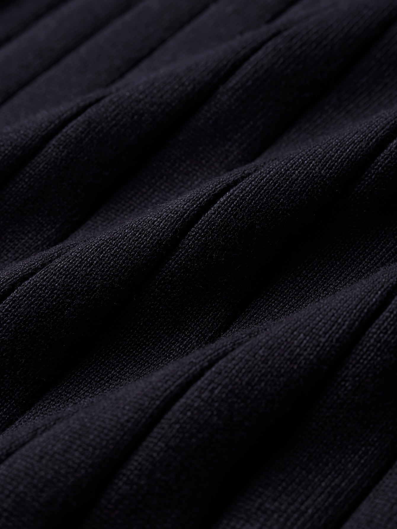 Stellar Picks Men's Solid Color Short Sleeve Knit Top - Casual Style   OAXG Black / FR XS