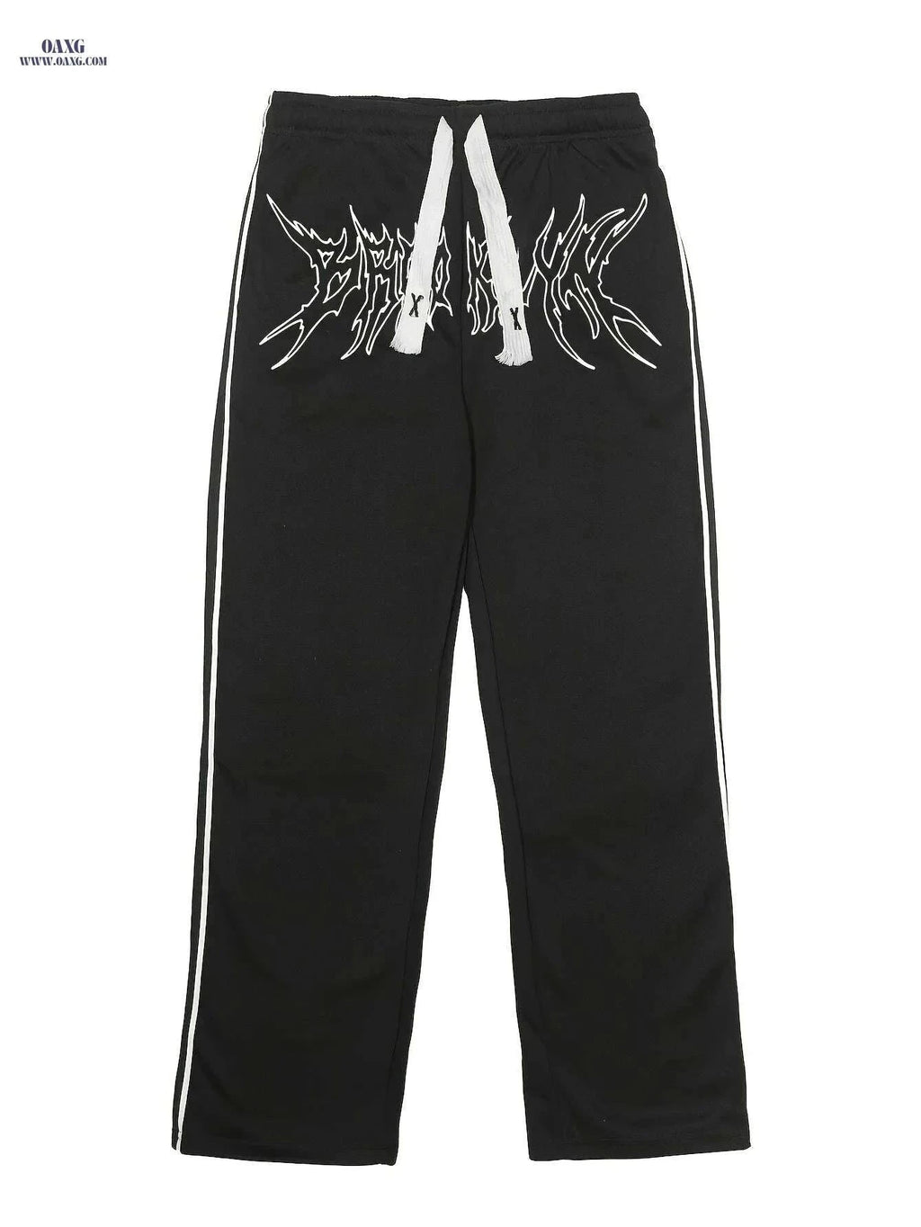 Stylish Black Men's Joggers - Comfortable Polyester Sweatpants for Sports   OAXG Black / S