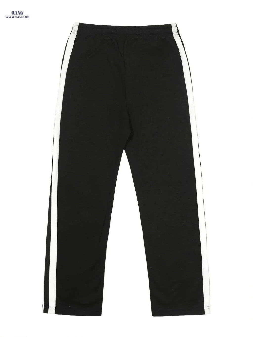 Stylish Black Men's Joggers - Comfortable Polyester Sweatpants for Sports   OAXG Black / S