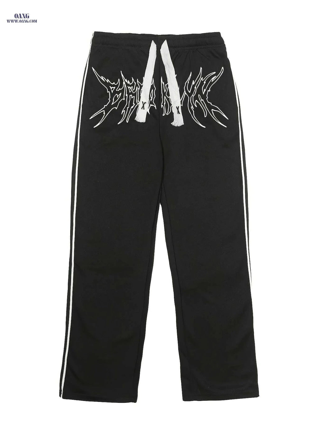 Stylish Black Men's Joggers - Comfortable Polyester Sweatpants for Sports   OAXG Black / S