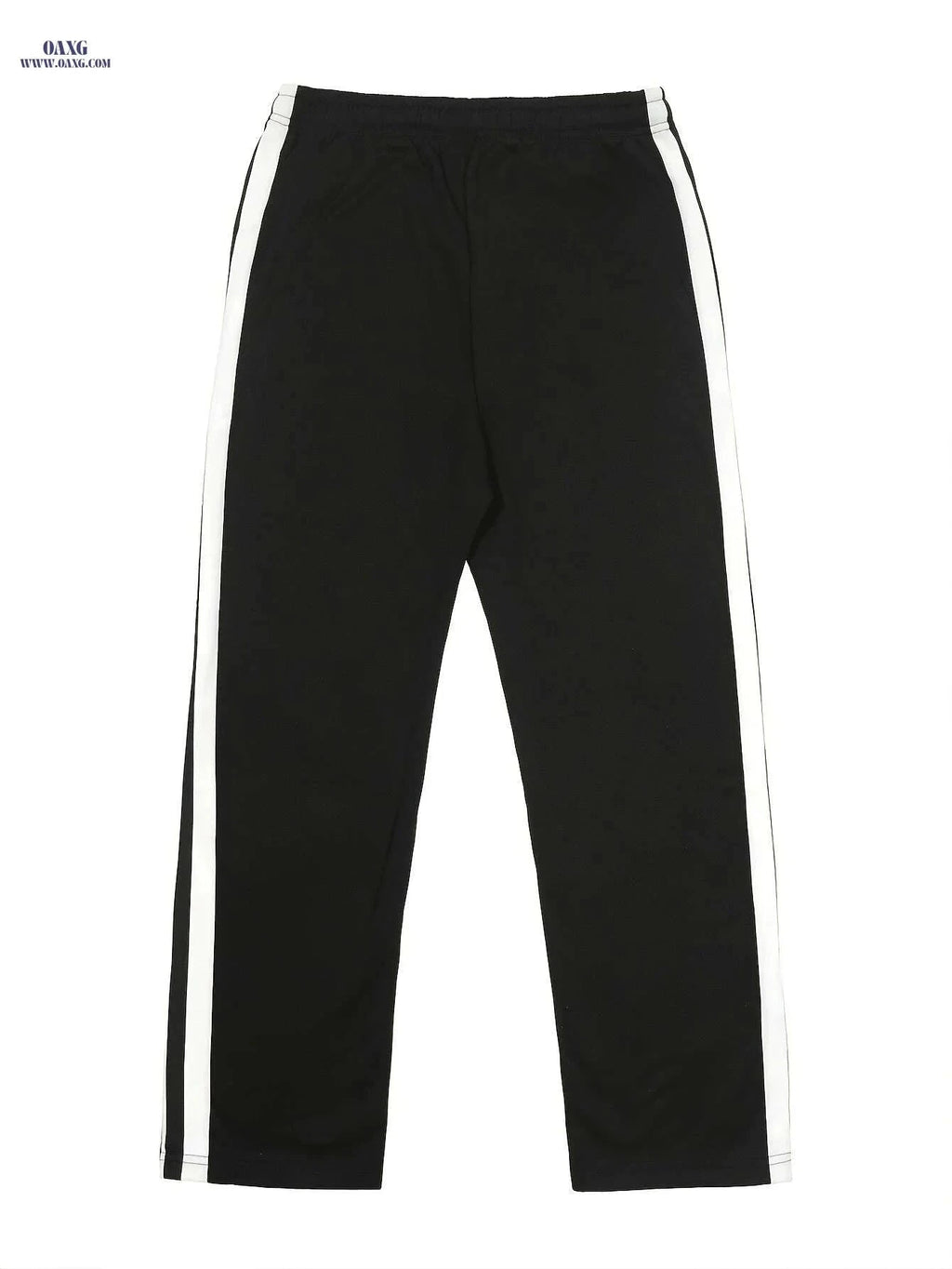 Stylish Black Men's Joggers - Comfortable Polyester Sweatpants for Sports   OAXG Black / S