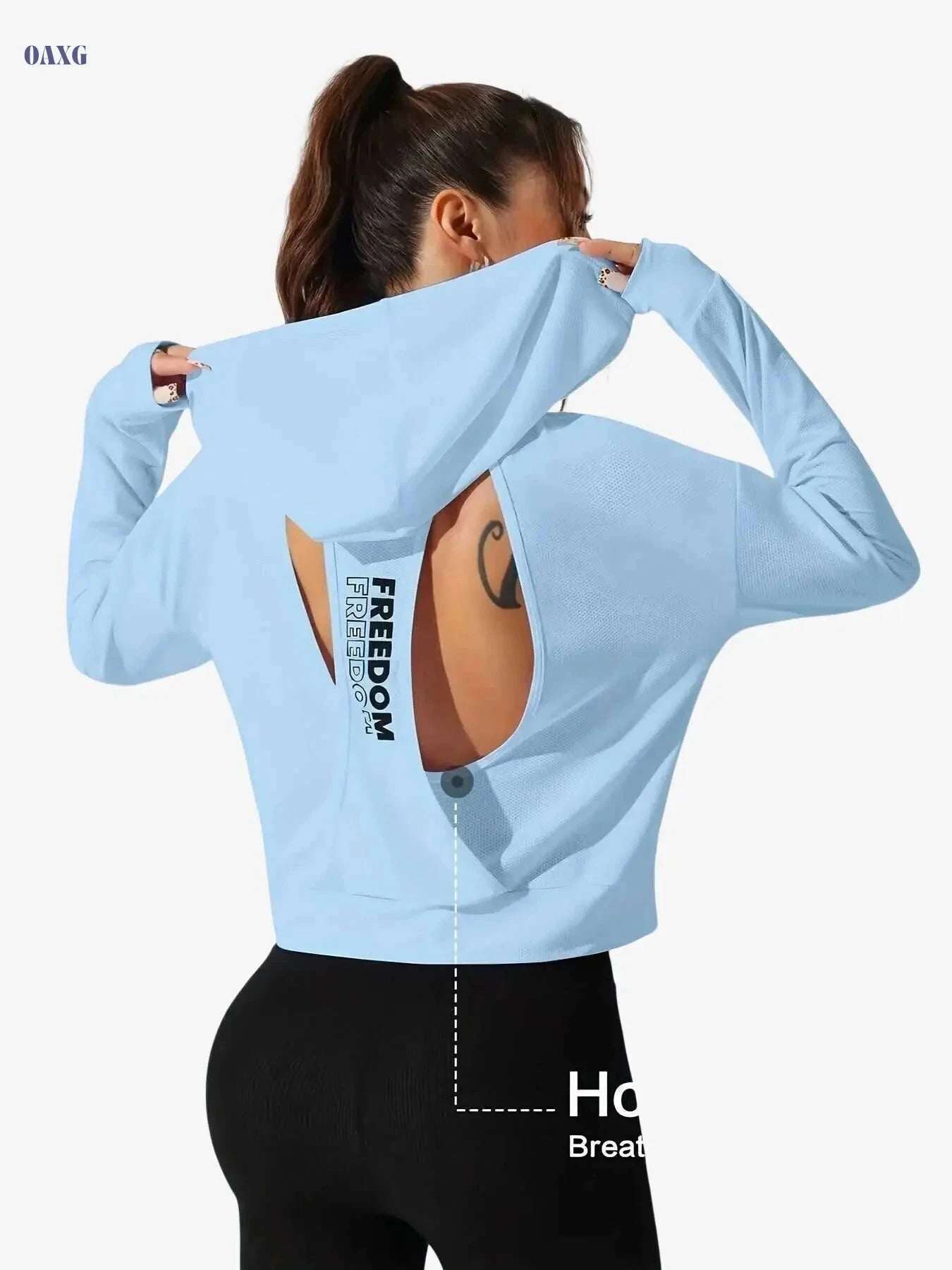 Stylish Black Women's Hoodie - Drop Shoulder, Long Sleeve Design   OAXG Black / S