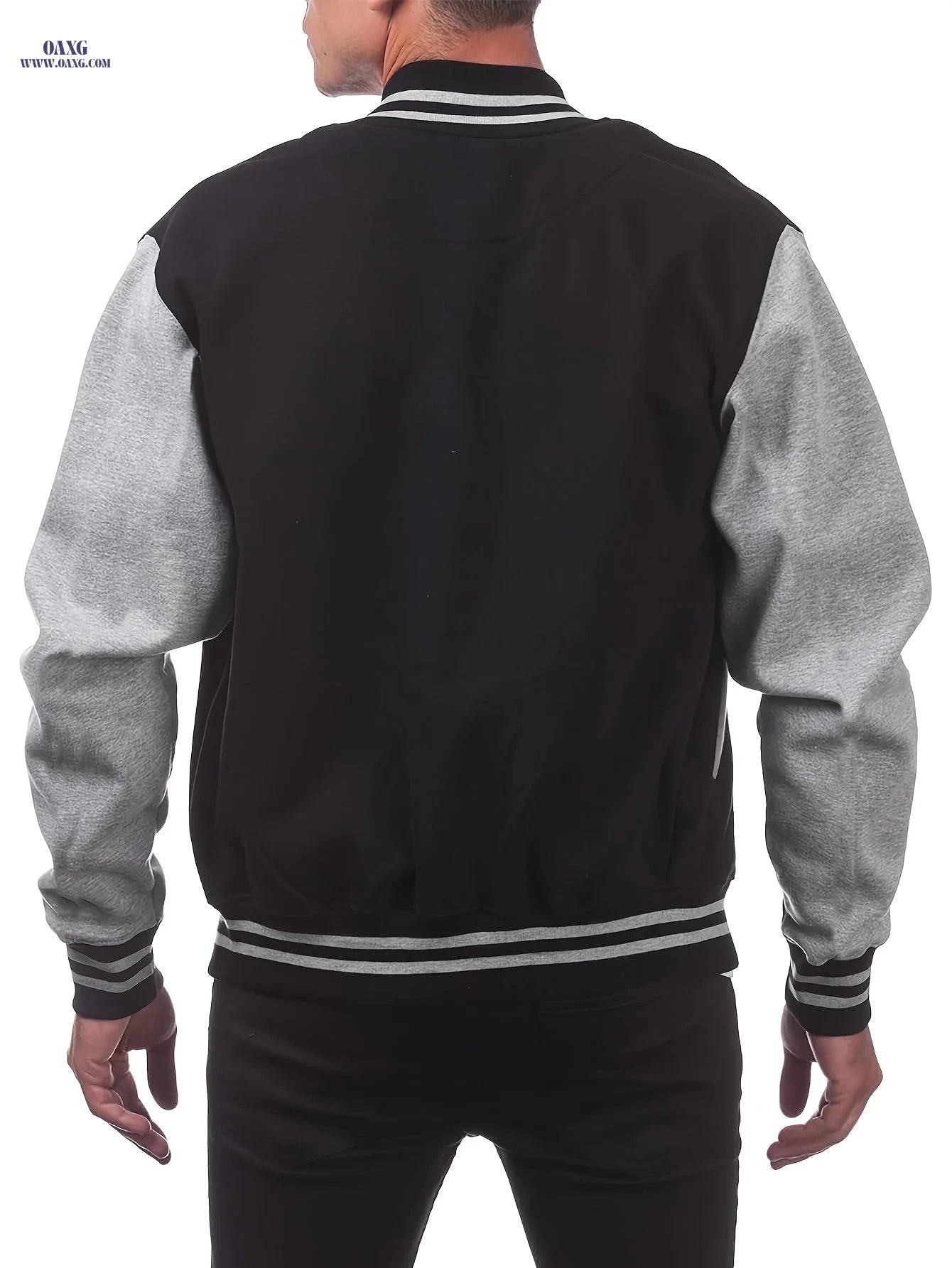 Stylish Casual Jacket for Men - Spring & Autumn Fashion Essential   OAXG 