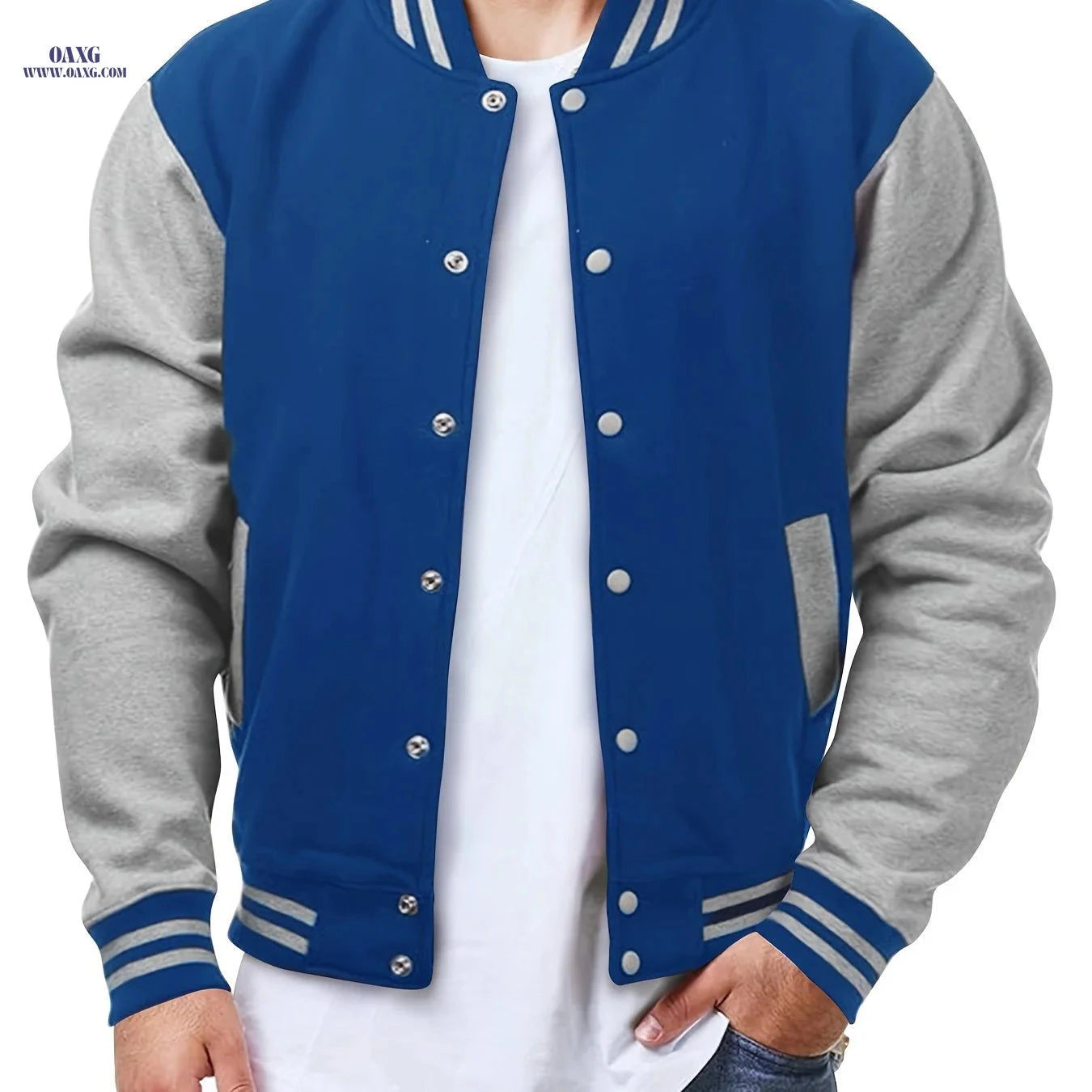 Stylish Casual Jacket for Men - Spring & Autumn Fashion Essential   OAXG 