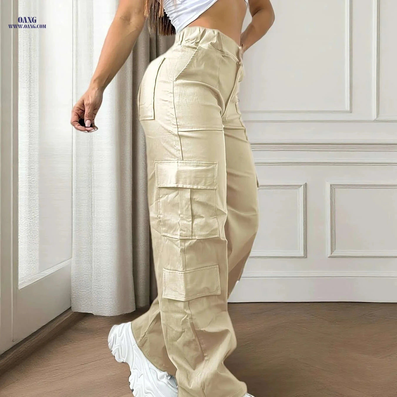 Stylish Essential Christmas Cargo Pants - Casual Commuter Wear   OAXG 