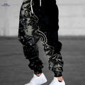 Stylish Gradient Print Sweatpants - Casual Homewear for Men   OAXG 