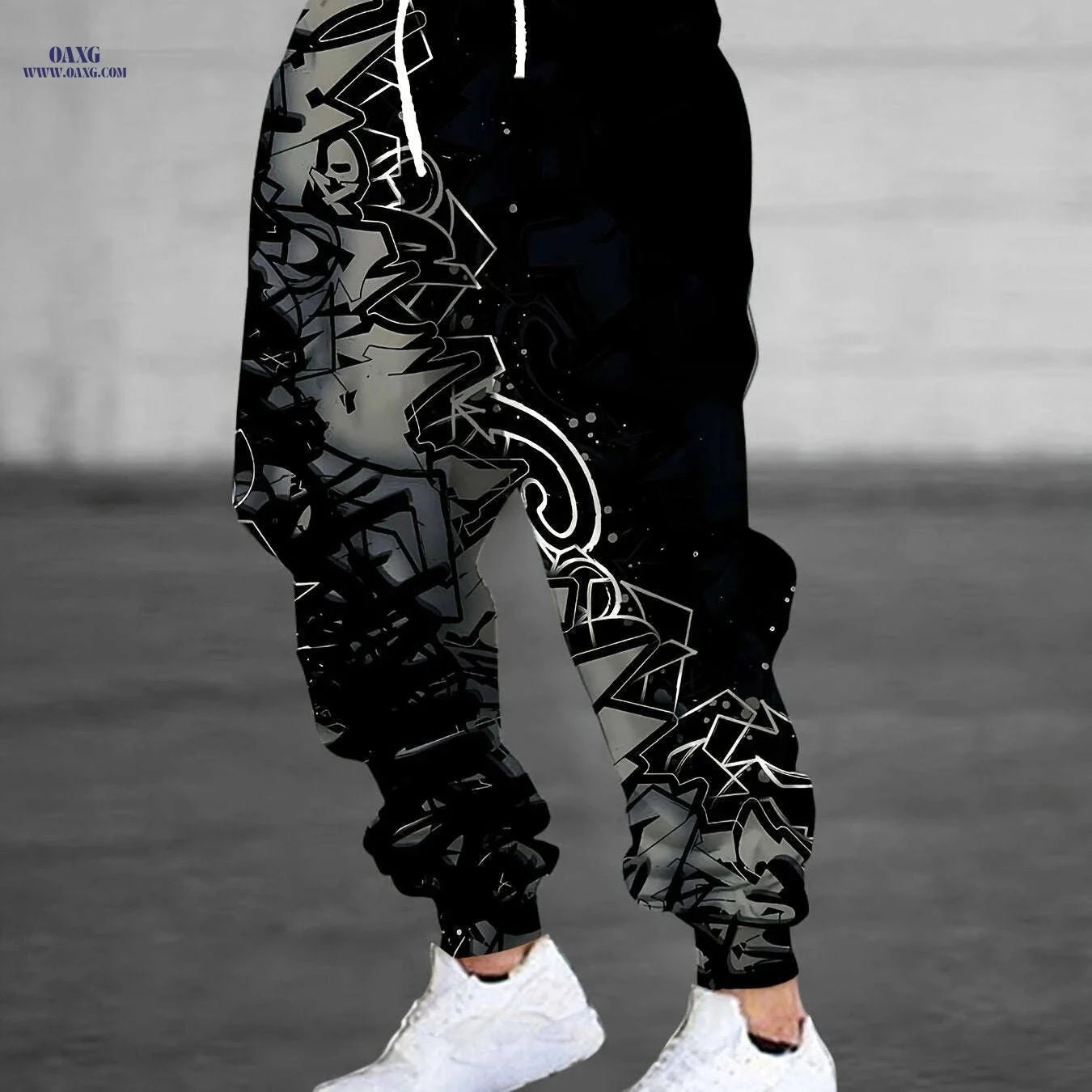 Stylish Gradient Print Sweatpants - Casual Homewear for Men   OAXG 