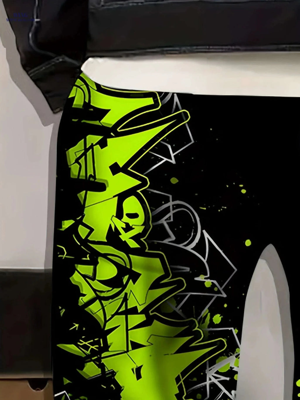 Stylish Men's 3D Graffiti Print Sweatpants - Casual Comfort & Pockets   OAXG 