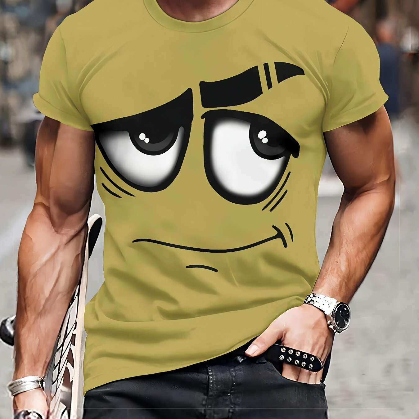 stylish-men-s-3d-graphic-t-shirt-soft-casual-machine-washable-oaxg-oU7