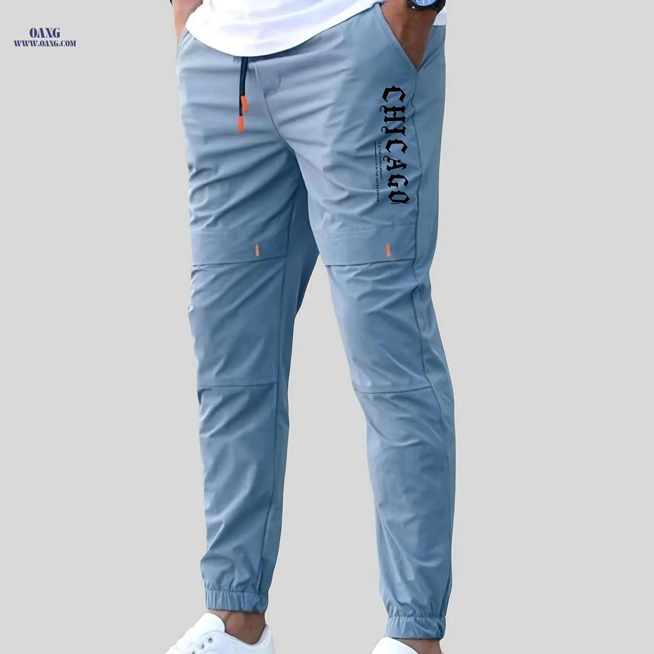 Stylish Men's Casual Cargo Pants - Trendy Prints for All Seasons   OAXG 