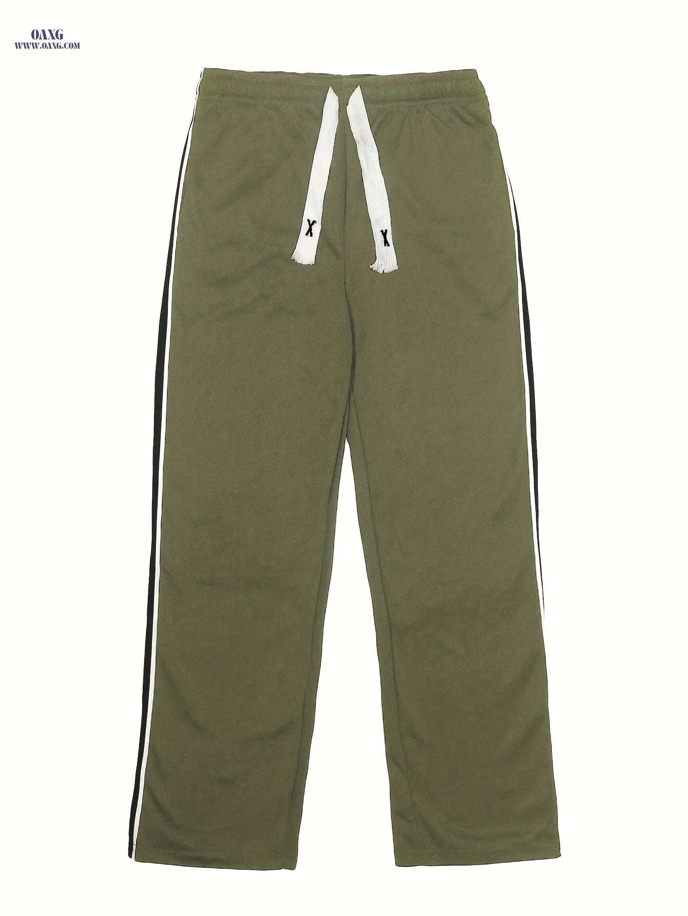 Stylish Men's Casual Long Pants - Comfortable All-Season Wear   OAXG 