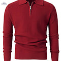 Stylish Men's Lapel Sweater - Warm, Comfortable, Fall/Winter Fashion   OAXG 
