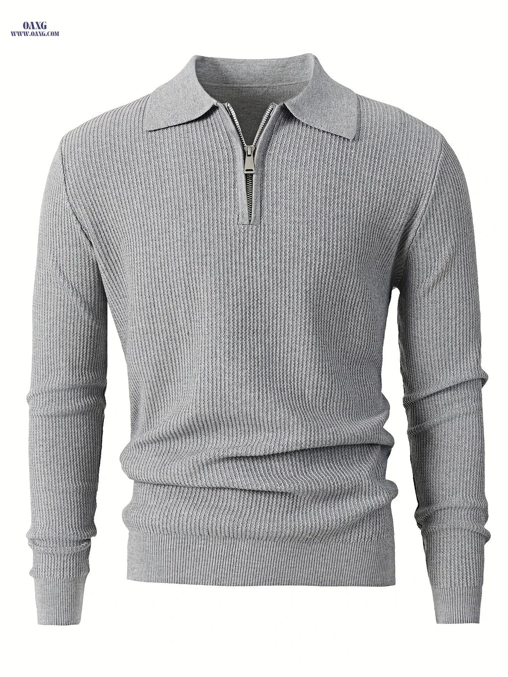 Stylish Men's Lapel Sweater - Warm, Comfortable, Fall/Winter Fashion   OAXG 