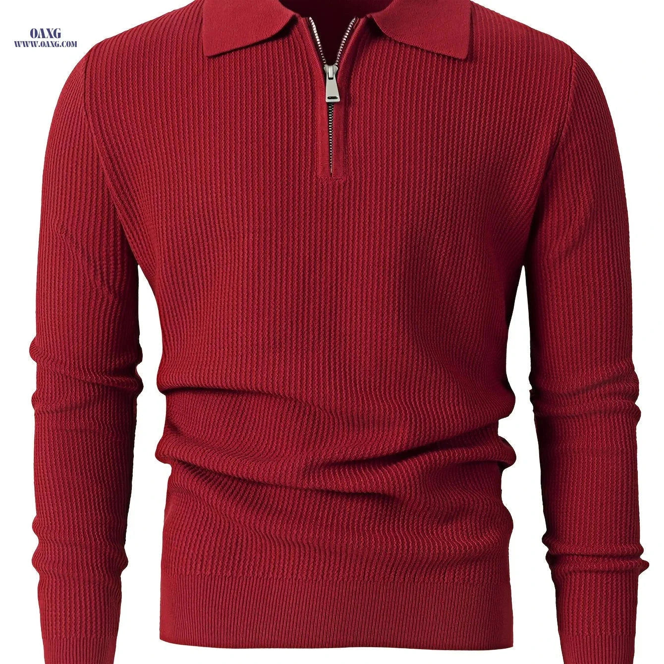 Stylish Men's Lapel Sweater - Warm, Comfortable, Fall/Winter Fashion   OAXG 