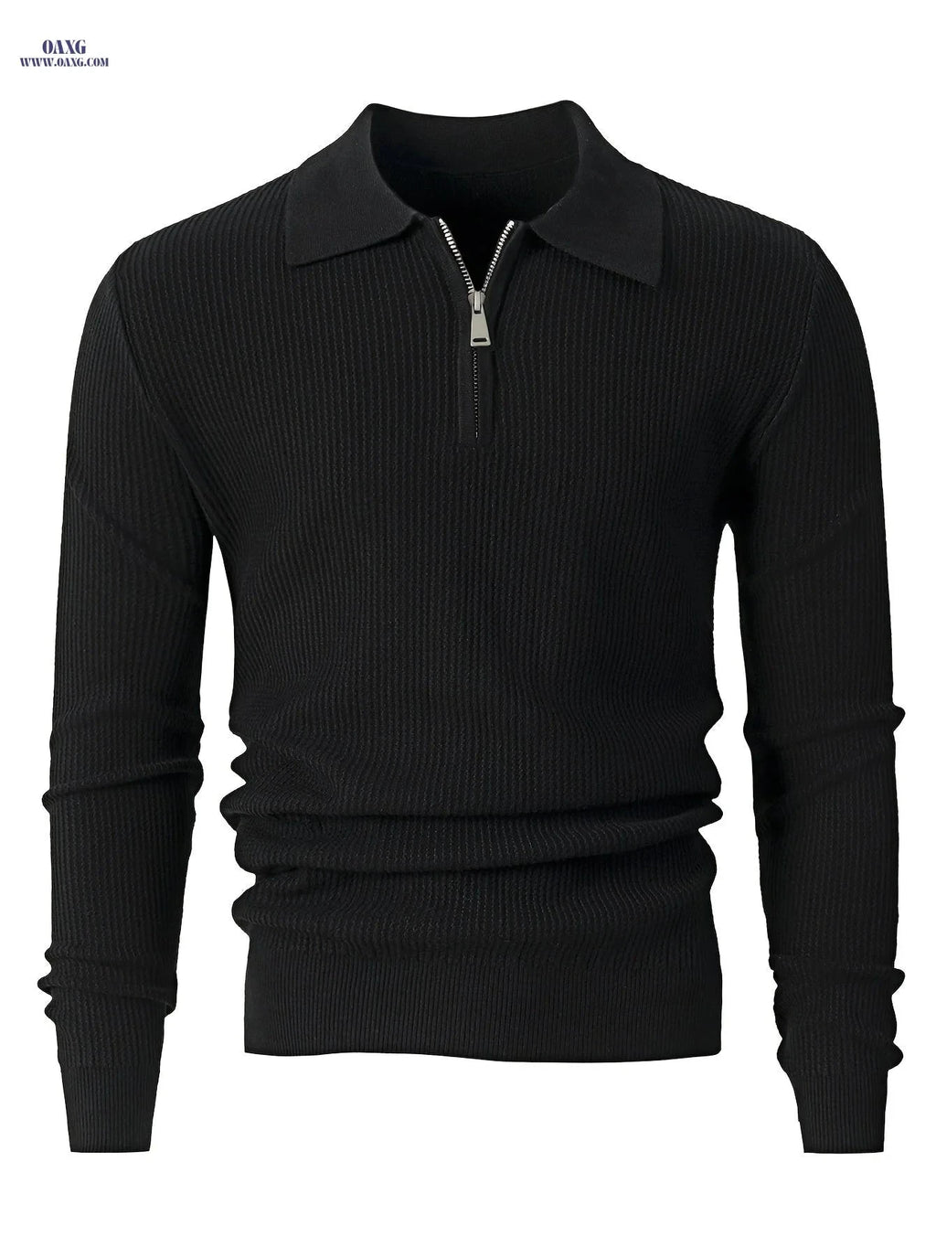 Stylish Men's Lapel Sweater - Warm, Comfortable, Fall/Winter Fashion   OAXG 