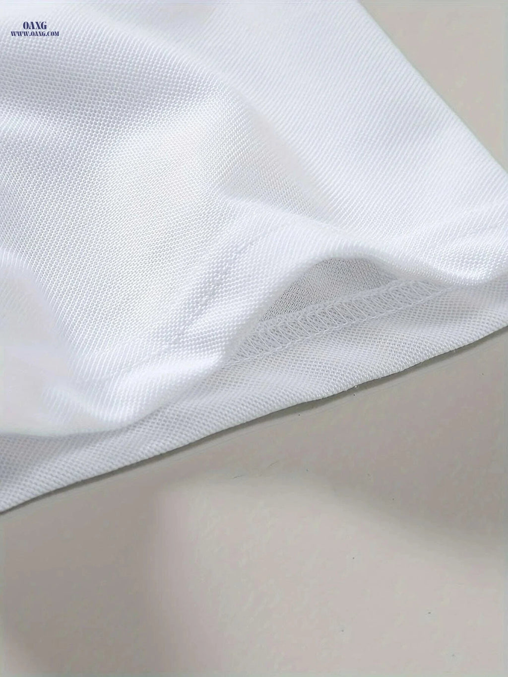 Stylish Men's Long-Sleeve Casual Shirt - Small Stand-Up Collar   OAXG White / S