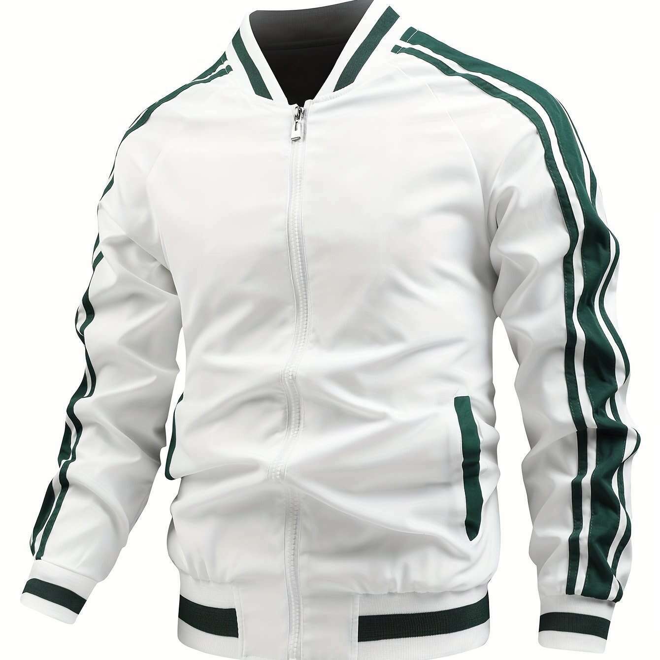 stylish-men-s-retro-bomber-jacket-green-white-color-block-oaxg-oEE